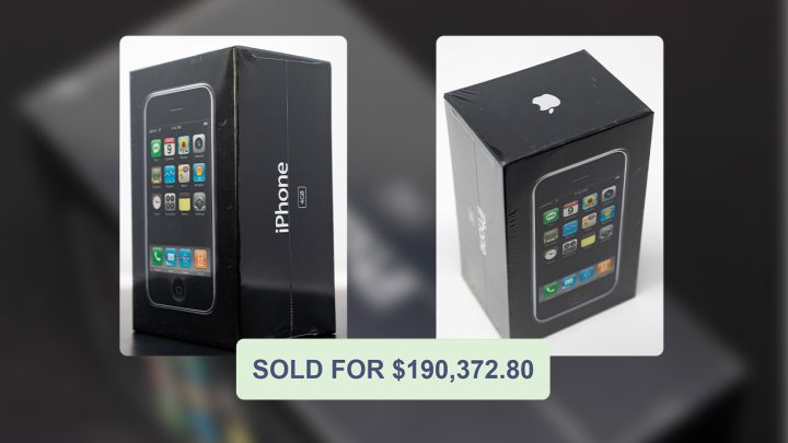 Og Iphone 4gb 2007 Sold Usd 190372 Auction Fi