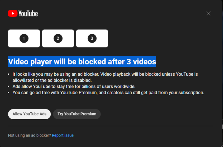 Youtube Ad Blocker