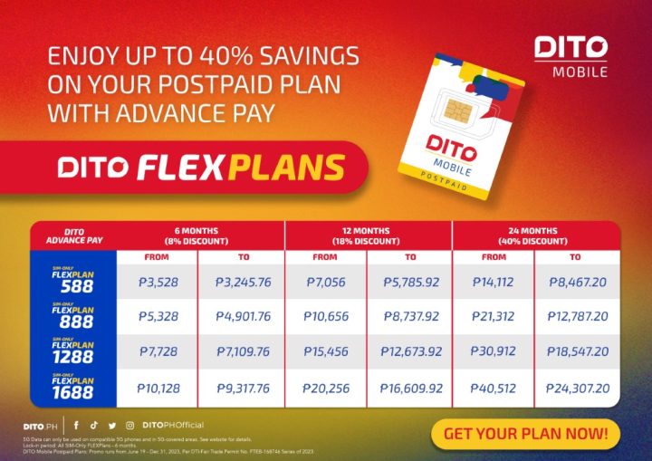 DITO unlocks possibilities for all with new postpaid FLEXPlans, UNLI 5G ...