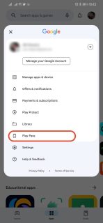 Ss Google Play Pass Tab