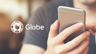 Globe Logo Kv Man Using Phone Fi