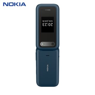 Nokia 2660 Flip Blue Rear