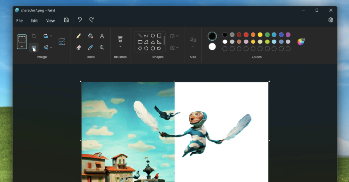 Background Removal in Paint begins rolling out to Windows Insiders
