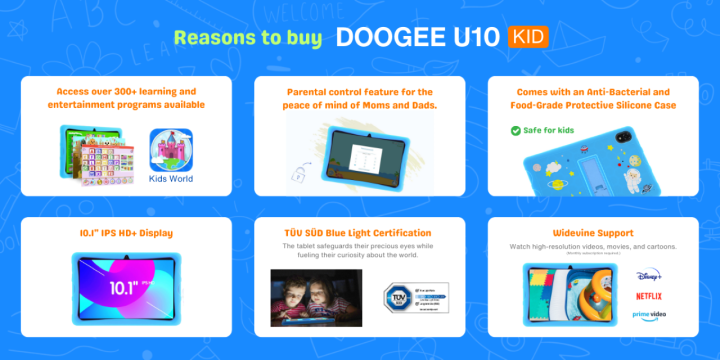 Reason To Buy Doogee U10 Kids