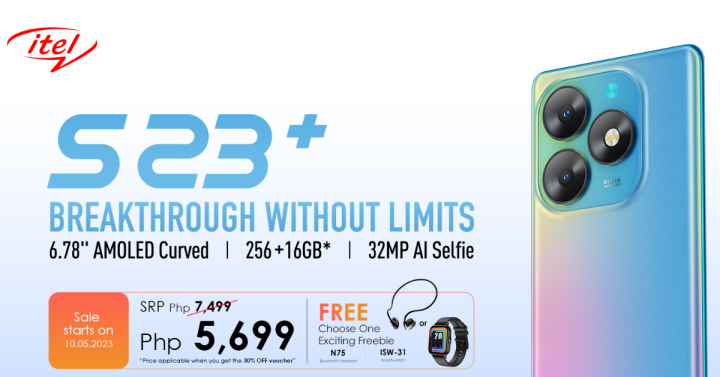 Wait, what? itel S23 4G 256GB launched in PH: 90Hz screen, 8+8GB RAM, 50MP,  PHP 4,699 promo price