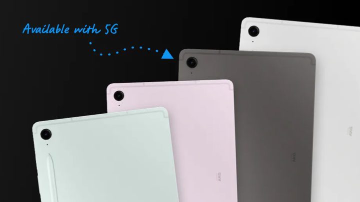 Samsung Galaxy Tab S9 Fe Colors