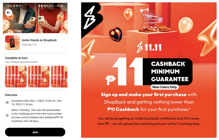 P11 New User Guarantee Cashback