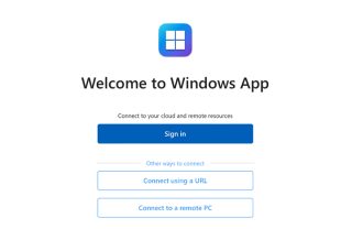 Windows App Login