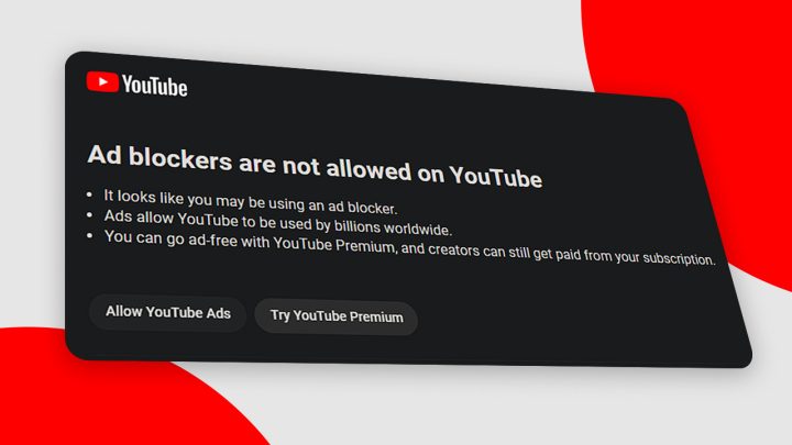 Ad Blockers Are Not Allowed On Youtube Fi