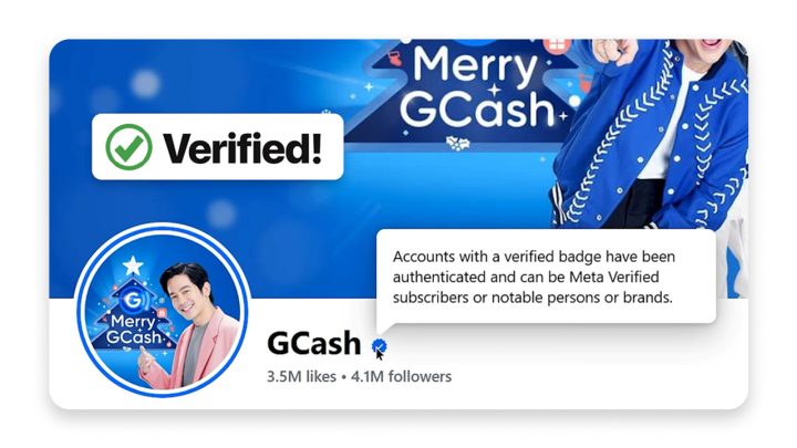 Gcash Verified Badge Sample