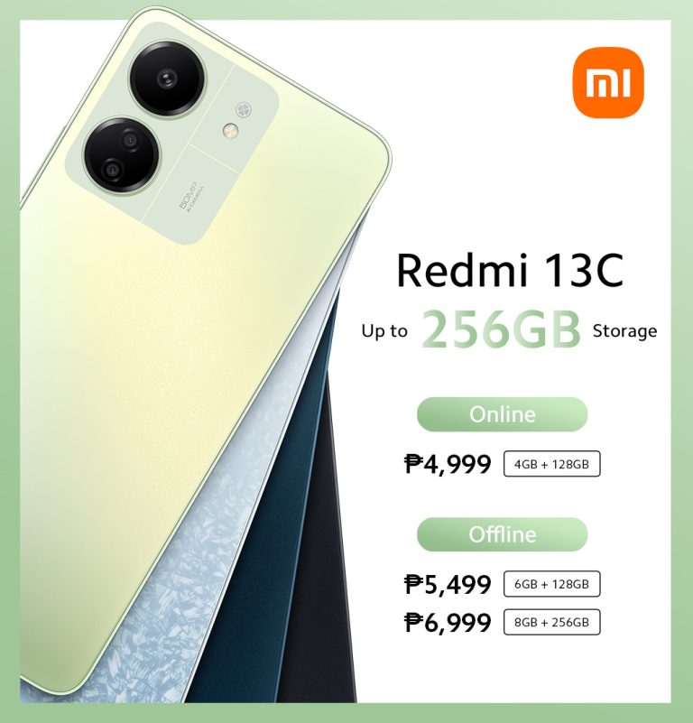 Redmi 13C arrives in PH, starts at ₱4.5K » YugaTech | Philippines Tech ...