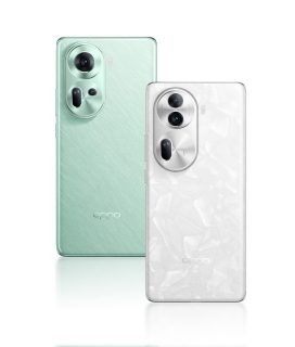 Oppo Reno11 5g In Wave Green And Oppo Reno11 Pro 5g In Pearl White