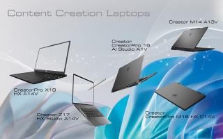 MSI Launched CreatorPro Series Laptops for Content Creators