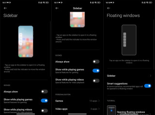 Poco X6 Features Sidebar Floating Windows