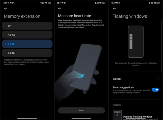 Poco X6 Heart Rate Ram Expansion Floating Window