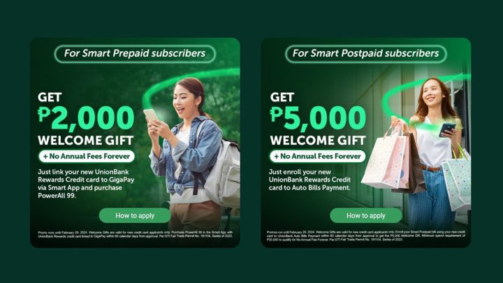 Smart X Unionbank 5k Reward New Credit Card Holders