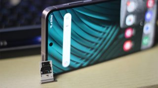 Galaxy A55 Hybrid Sim Tray