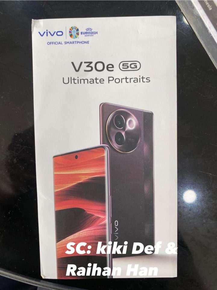 Vivo V30e 5g Retail Box Leak (from Kiki Def And Raihan Han Via Paras Guglani)