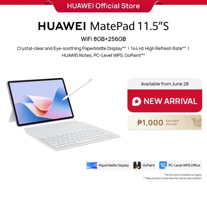 Huawei Matepad 11.5 S Papermatte Edition Promo