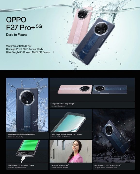 Oppo F27 Pro Plus Features Large