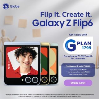 Samsung Galaxy Z Flip6 Globe Postpaid