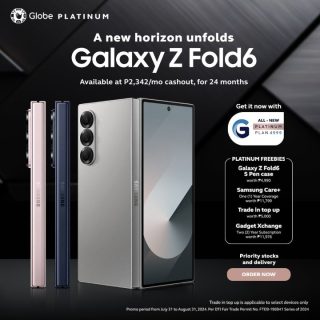 Samsung Galaxy Z Fold6 Globe Postpaid