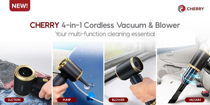 CHERRY 4-IN-1 Vacuum and Blower