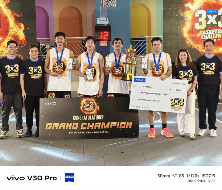 Vivo 3x3 Basketball Grand Champion Adu