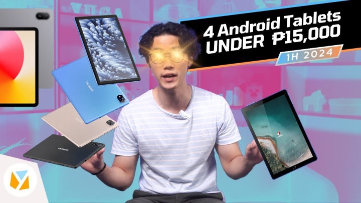 Watch: 4 Android Tablets UNDER PHP 15K (1H 2024)