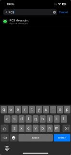 Rcs Messaging Search Setting On Ios 18