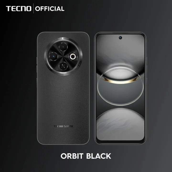 Tecno Spark 30c Orbit Black Color