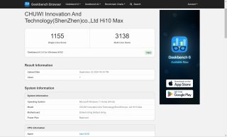 Chuwi Hi10 Tablet Benchmark 4