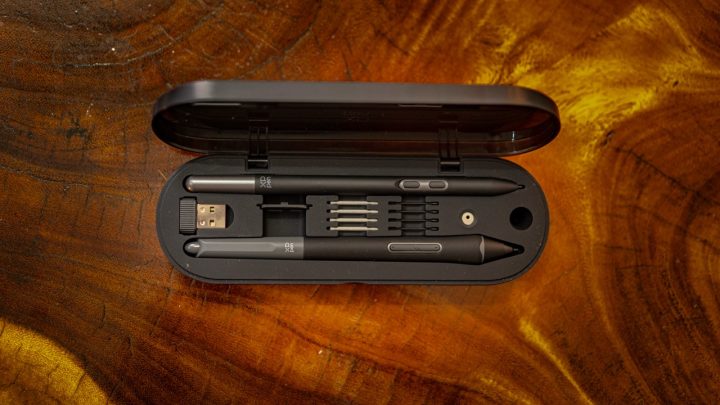 Xp Pen Artist Pro 24 2024 Carrying Stylus Case Open