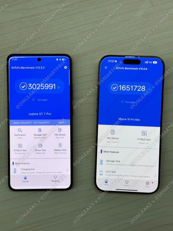 Snapdragon 8 Elite Vs Apple A18 Pro (onleaks)