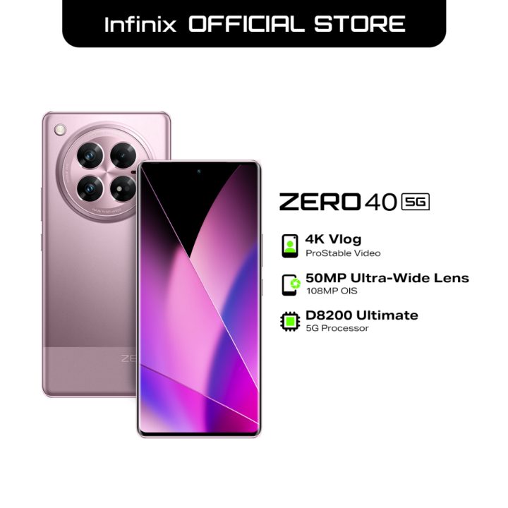 Infinix Zero 40 5g, Up To 24gb [12+512], Mediatek D8200 Ultimate, (8)