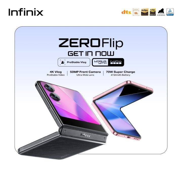 Infinix Zero Flip, Up To 24gb [8+512], Mediatek D8200 Ultimate, 4 (5)