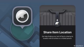 Apple Airtag Share Item Location Fi